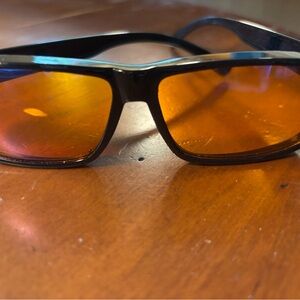 Black and Orange Sunglasses